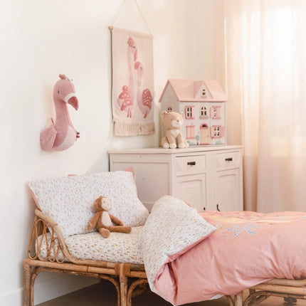 Little Dutch Dekbedovertrek Peuter Blooming Safari Roze koop je bij Babywinkel