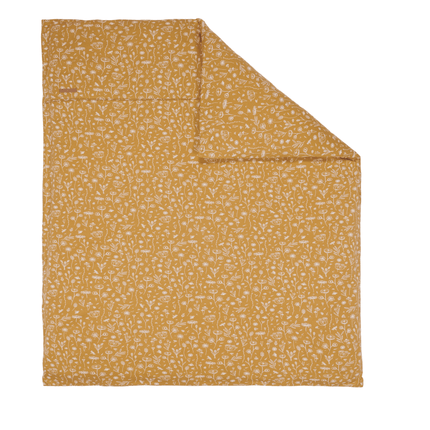 Little Dutch Dekbedovertrek Wieg Wild Flowers Ochre - Little Dutch - Babywinkel - 8720168532404