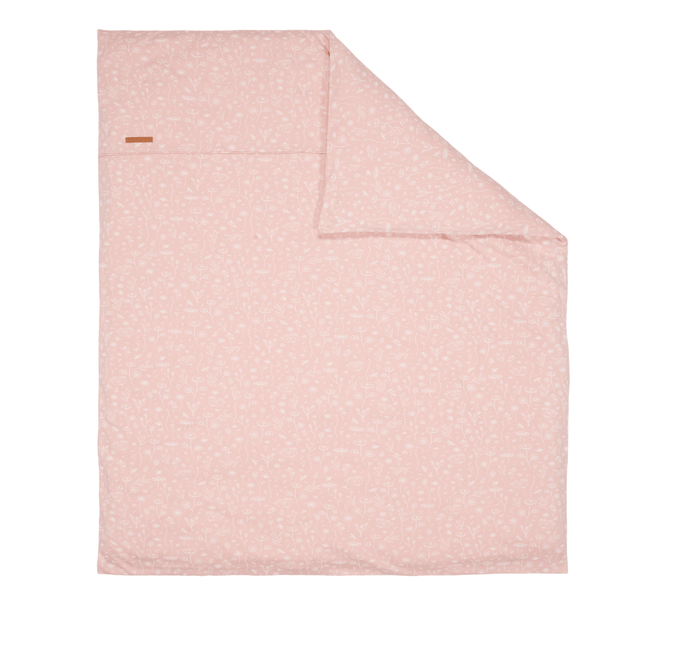 Little Dutch Dekbedovertrek Wieg Wild Flowers Pink koop je bij Babywinkel