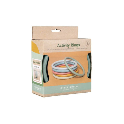 Little Dutch Educatief Speelgoed Activity Ringen 6St - Little Dutch - Babywinkel - 8712051114118