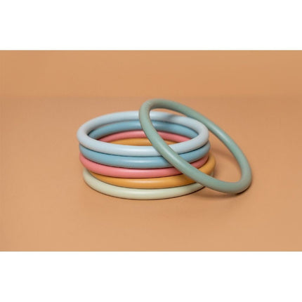 Little Dutch Educatief Speelgoed Activity Ringen 6St - Little Dutch - Babywinkel - 8712051114118