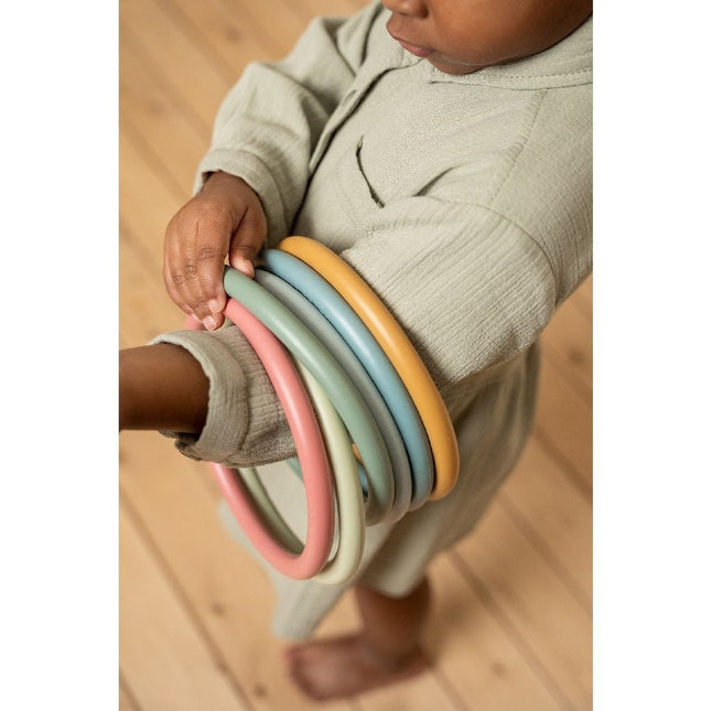 Little Dutch Educatief Speelgoed Activity Ringen 6St koop je bij Babywinkel