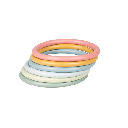 Little Dutch Educatief Speelgoed Activity Ringen 6St - Little Dutch - Babywinkel - 8712051114118