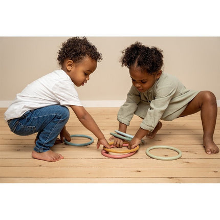 Little Dutch Educatief Speelgoed Activity Ringen 6St - Little Dutch - Babywinkel - 8712051114118
