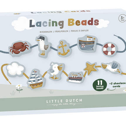 Little Dutch Educatief Speelgoed Rijgkralen Sailors Bay - Little Dutch - Babywinkel - 8714274120730