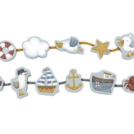 Little Dutch Educatief Speelgoed Rijgkralen Sailors Bay - Little Dutch - Babywinkel - 8714274120730