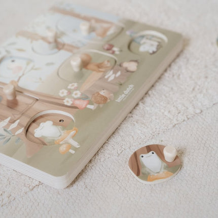 Little Dutch Geluidenpuzzel Forest Friends koop je bij Babywinkel