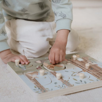 Little Dutch Geluidenpuzzel Forest Friends koop je bij Babywinkel
