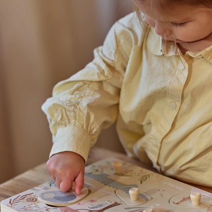 Little Dutch Geluidenpuzzel Safari koop je bij Babywinkel