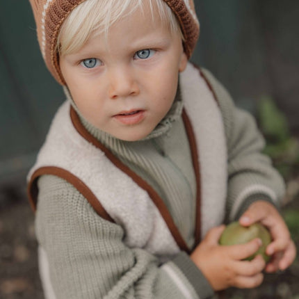 Little Dutch Giletje Winter Sand - Little Dutch - Babywinkel - 8720986877367