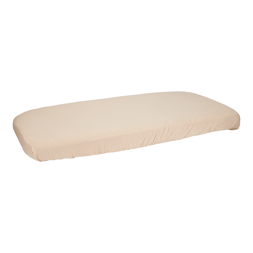 Little Dutch Hoeslaken Hydrofiel Wieg Beige - Little Dutch - Babywinkel - 8720847024152