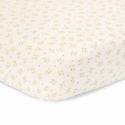 Little Dutch Hoeslaken Peuter Blueberry Leaves 70X140Cm - Little Dutch - Babywinkel - 8720986879873