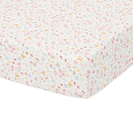 Little Dutch Hoeslaken Wieg Flowers & Butterflies - Little Dutch - Babywinkel - 8720168535795