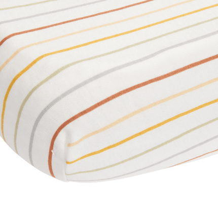 Little Dutch Hoeslaken Wieg Vintage Sunny Stripes - Little Dutch - Babywinkel - 8718734810353