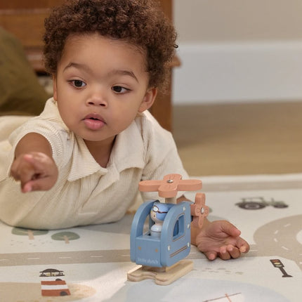 Little Dutch Houten Helicopter koop je bij Babywinkel