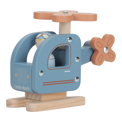 Little Dutch Houten Helicopter koop je bij Babywinkel