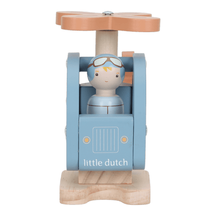 Little Dutch Houten Helicopter koop je bij Babywinkel