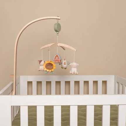 Little Dutch Houten Muziekmobiel Little Farm - Little Dutch - Babywinkel - 8713291888180