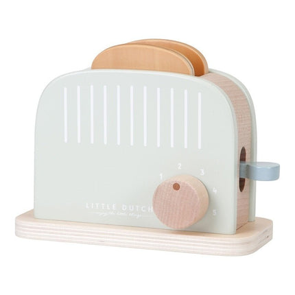 Little Dutch Houten Speelgoed Broodroosterset - Little Dutch - Babywinkel - 8713291770805