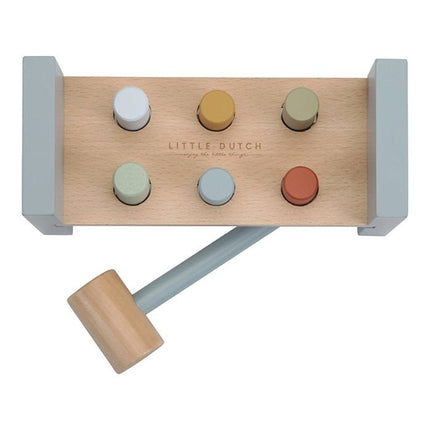 Little Dutch Houten Speelgoed Hamerbank Ocean - Little Dutch - Babywinkel - 8713291770263