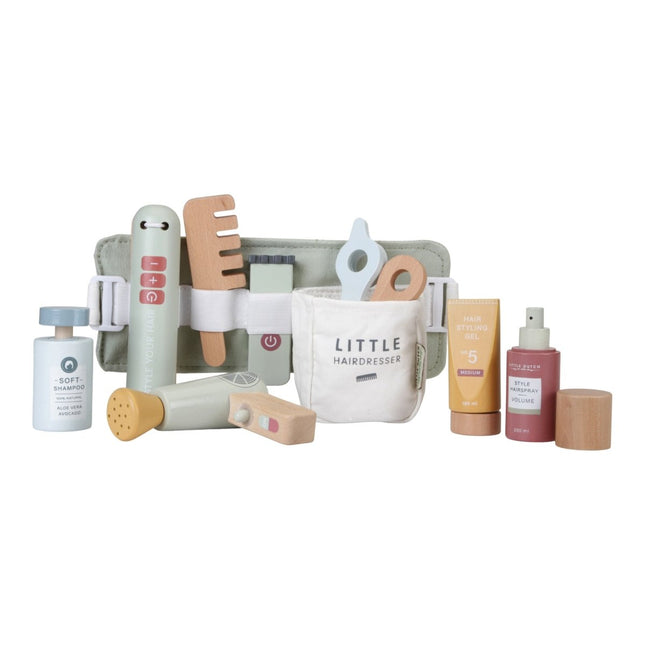 Little Dutch Houten Speelgoed Kappersset koop je bij Babywinkel