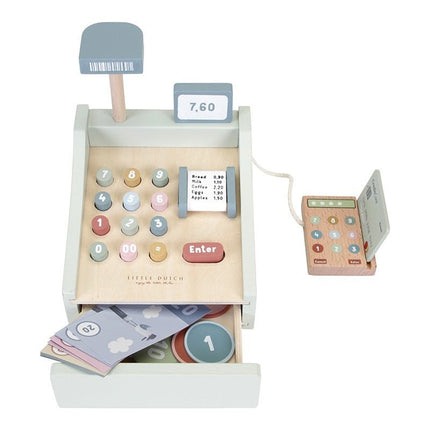 Little Dutch Houten Speelgoed Kassa - Little Dutch - Babywinkel - 8713291770829