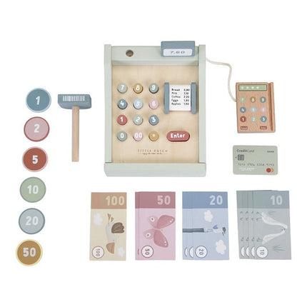 Little Dutch Houten Speelgoed Kassa - Little Dutch - Babywinkel - 8713291770829