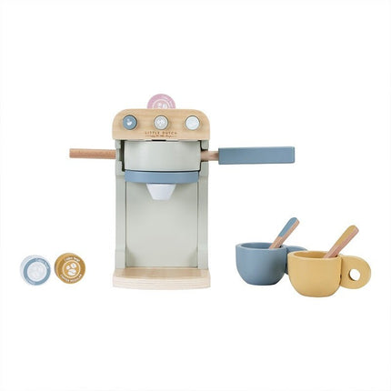 Little Dutch Houten Speelgoed Koffiezetapparaat - Little Dutch - Babywinkel - 8713291770812