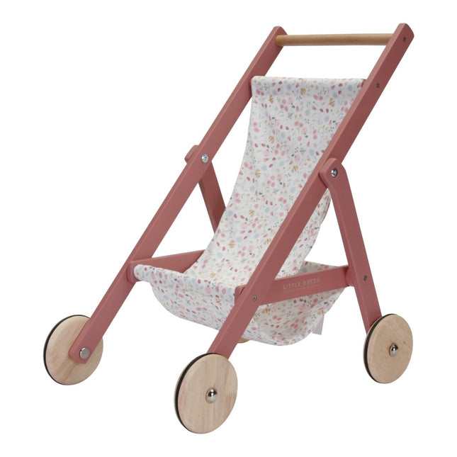 Little Dutch Houten Speelgoed Poppen Buggy koop je bij Babywinkel