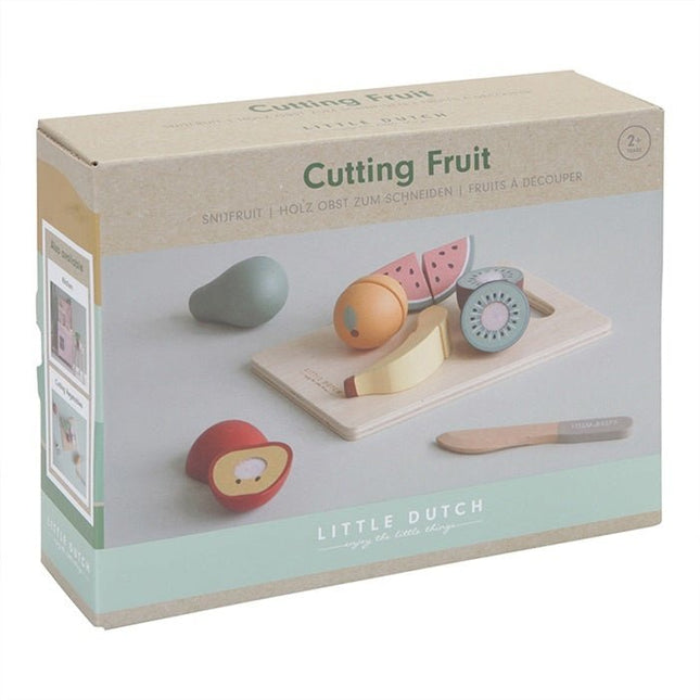 Little Dutch Houten Speelgoed Snijset Fruit koop je bij Babywinkel