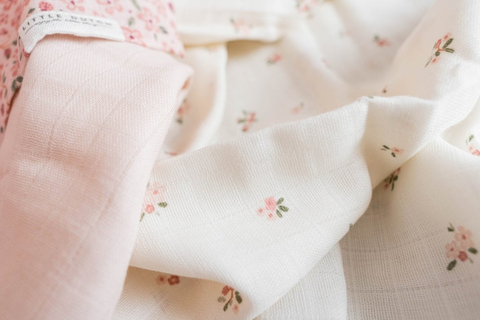 Little Dutch Hydrofiele Doek Fairy Blossom 120X120Cm - Little Dutch - Babywinkel - 8720986878975