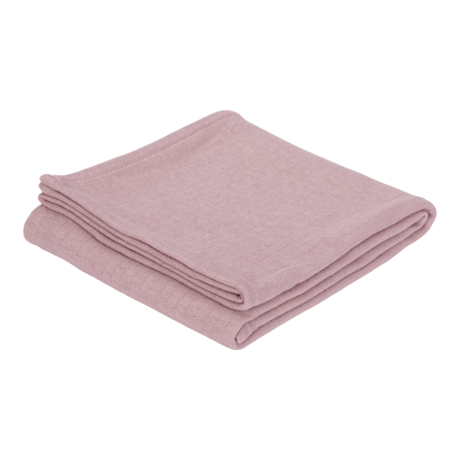 Little Dutch Hydrofiele Doek Pure Mauve 120x120 - Little Dutch - Babywinkel - 8718734812258