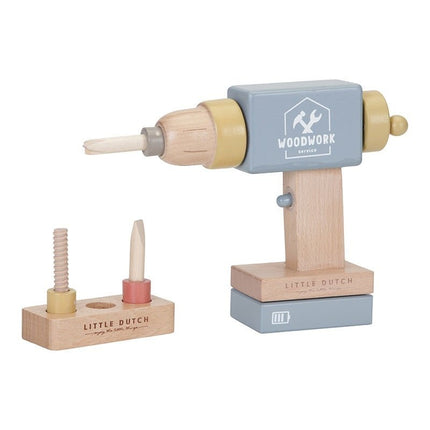 Little Dutch Kindergereedschap Boormachine - Little Dutch - Babywinkel - 8713291770911
