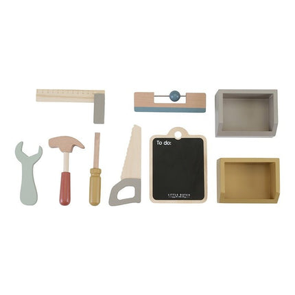 Little Dutch Kindergereedschap Werkbank - Little Dutch - Babywinkel - 8713291770799