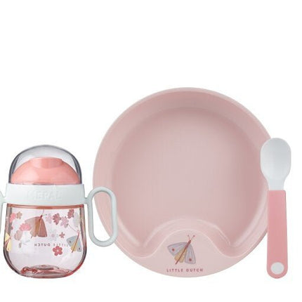 Little Dutch Kinderservies Set Mio 3 delig Flowers & Butterflies - Little Dutch - Babywinkel - 8720294015000