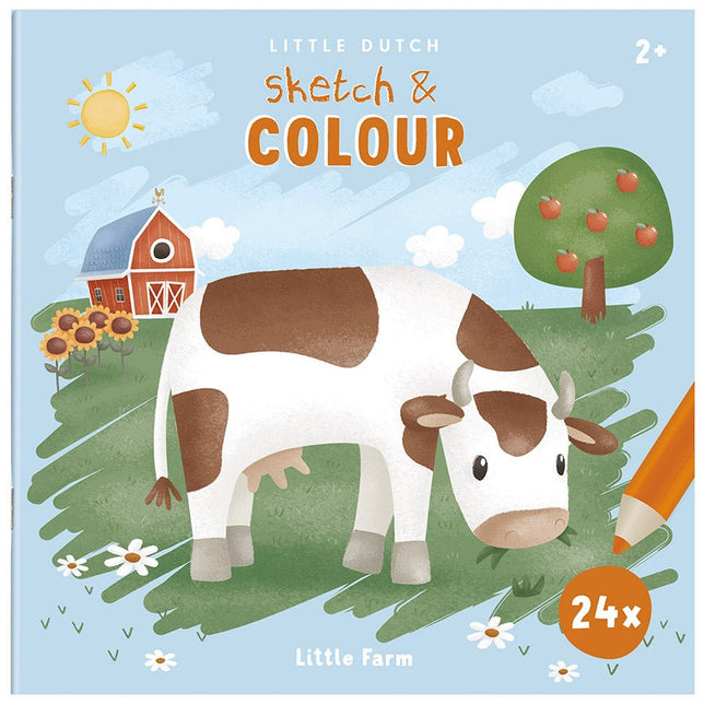 Little Dutch Kleurboek Little Farm koop je bij Babywinkel