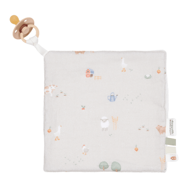 Little Dutch Knuffeldoekje Hydrofiel Little Farm - Little Dutch - Babywinkel - 8720847024022