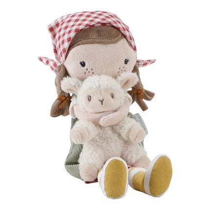Little Dutch Knuffelpop Boerin Rosa met Schaap - Little Dutch - Babywinkel - 8713291445659