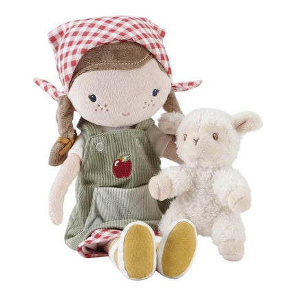 Little Dutch Knuffelpop Boerin Rosa met Schaap - Little Dutch - Babywinkel - 8713291445659