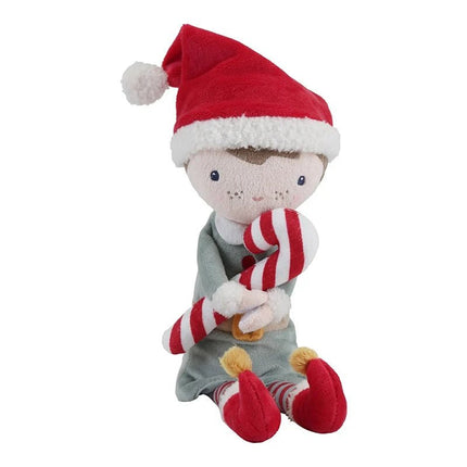 Little Dutch Knuffelpop Jim Kerst 35cm - Little Dutch - Babywinkel - 8713291445390
