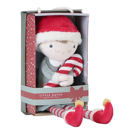 Little Dutch Knuffelpop Jim Kerst 35cm - Little Dutch - Babywinkel - 8713291445390