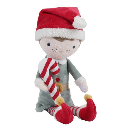 Little Dutch Knuffelpop Jim Kerst 35cm - Little Dutch - Babywinkel - 8713291445390