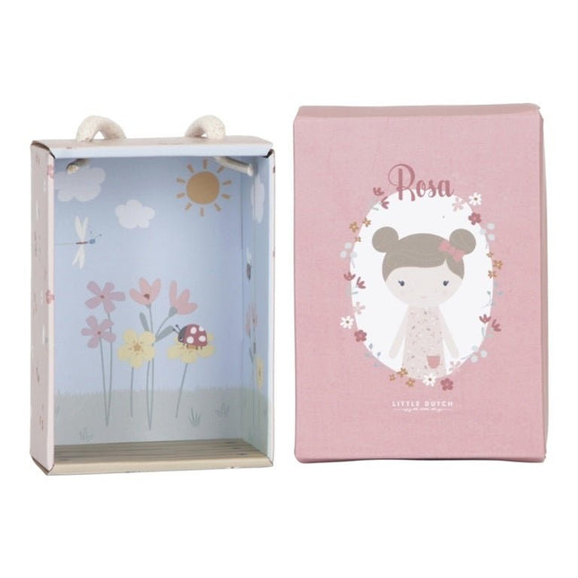 Little Dutch Knuffelpop Rosa 10cm koop je bij Babywinkel