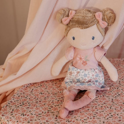 Little Dutch Knuffelpop Rosa 35cm koop je bij Babywinkel