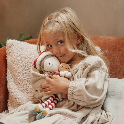 Little Dutch Knuffelpop Rosa Kerst 35cm - Little Dutch - Babywinkel - 8713291445383