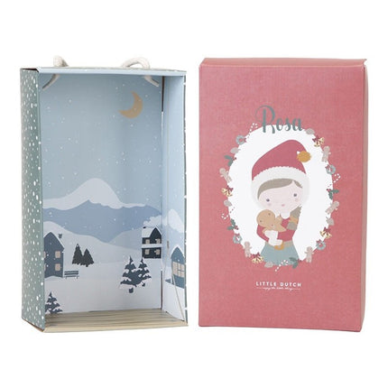 Little Dutch Knuffelpop Rosa Kerst 35cm - Little Dutch - Babywinkel - 8713291445383