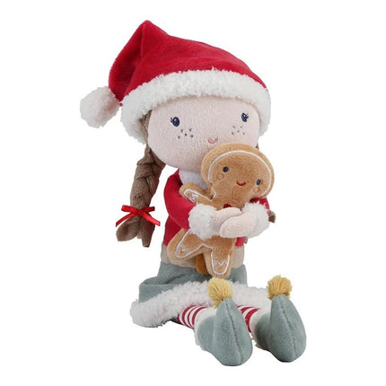 Little Dutch Knuffelpop Rosa Kerst 35cm - Little Dutch - Babywinkel - 8713291445383