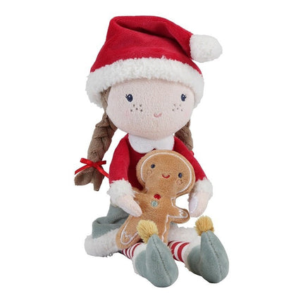 Little Dutch Knuffelpop Rosa Kerst 35cm - Little Dutch - Babywinkel - 8713291445383