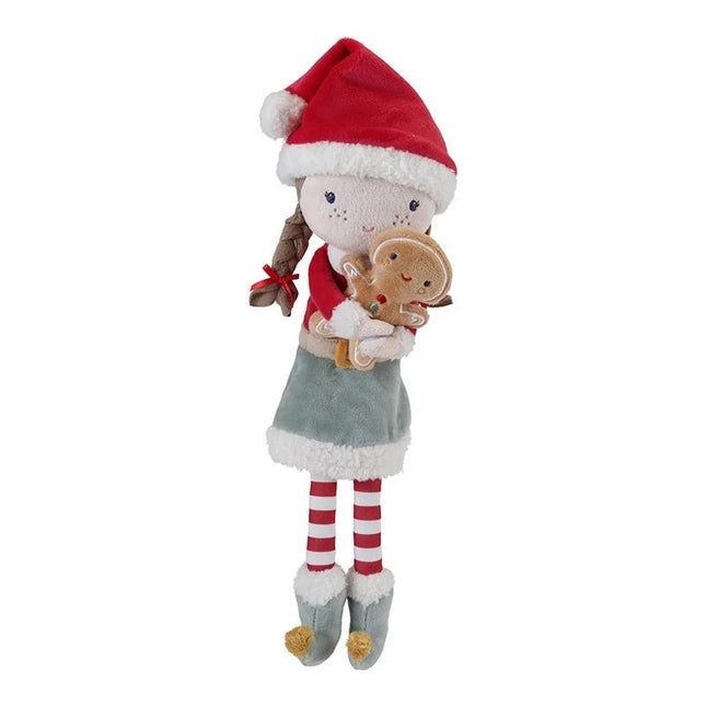 Little Dutch Knuffelpop Rosa Kerst 35cm - Little Dutch - Babywinkel - 8713291445383
