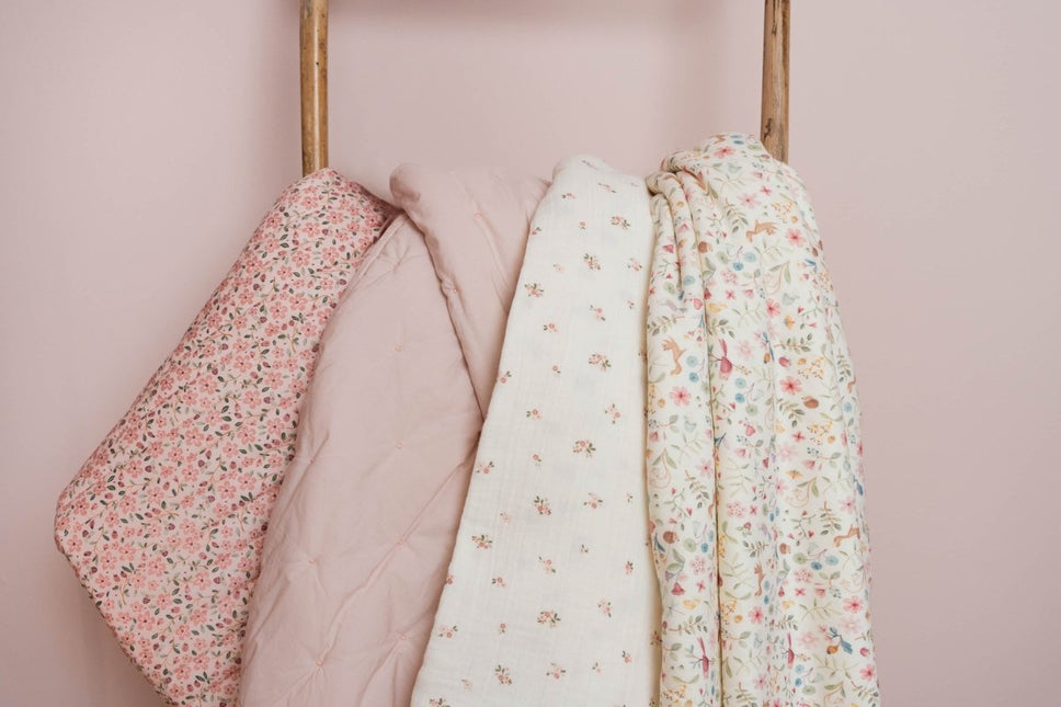 Little Dutch Ledikantdeken Fairy Floral & Fairy Blossom - Little Dutch - Babywinkel - 8720986878487